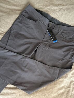 Tahari Men's Charcoal Chinos